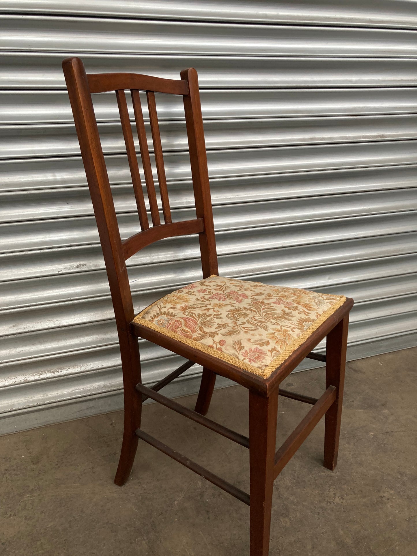 Single antique dining chair