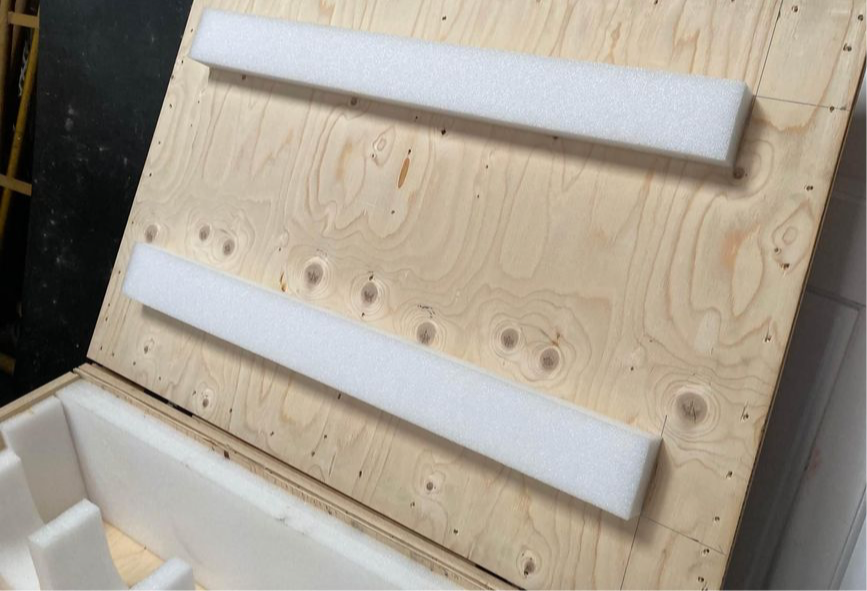 Large ex military missile box - storage trunk - collectible trunk