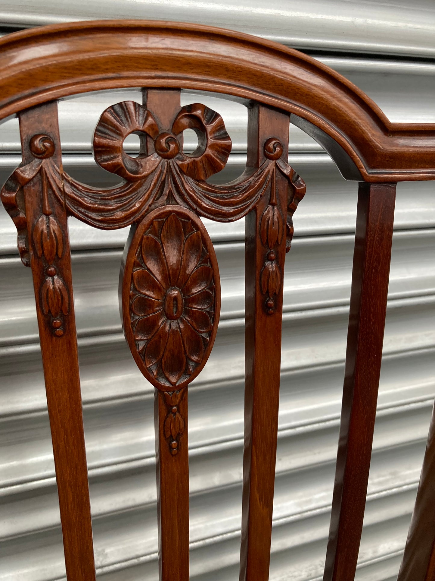 Single antique dining chair