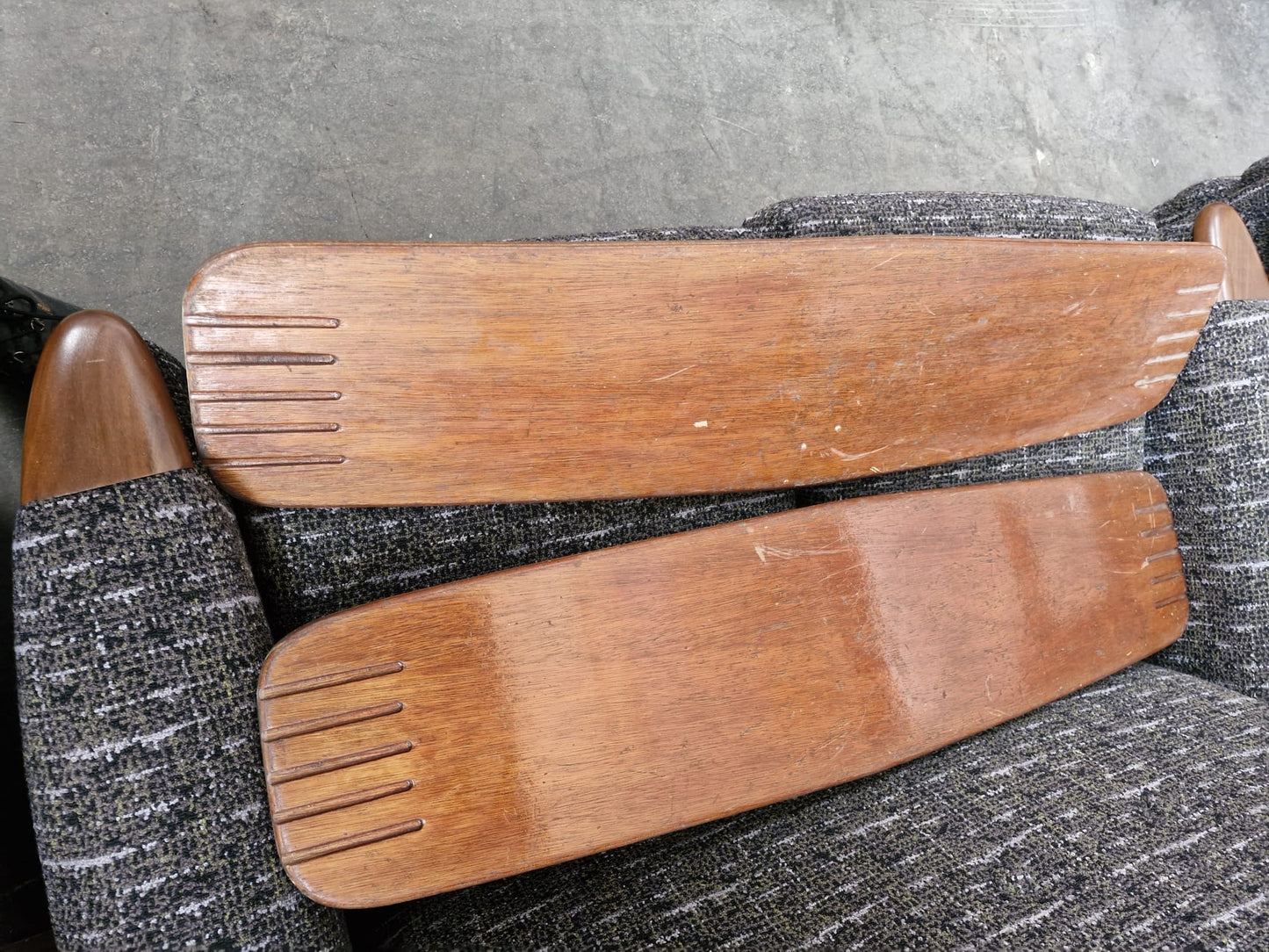 Vintage Wooden Trick Water Skis