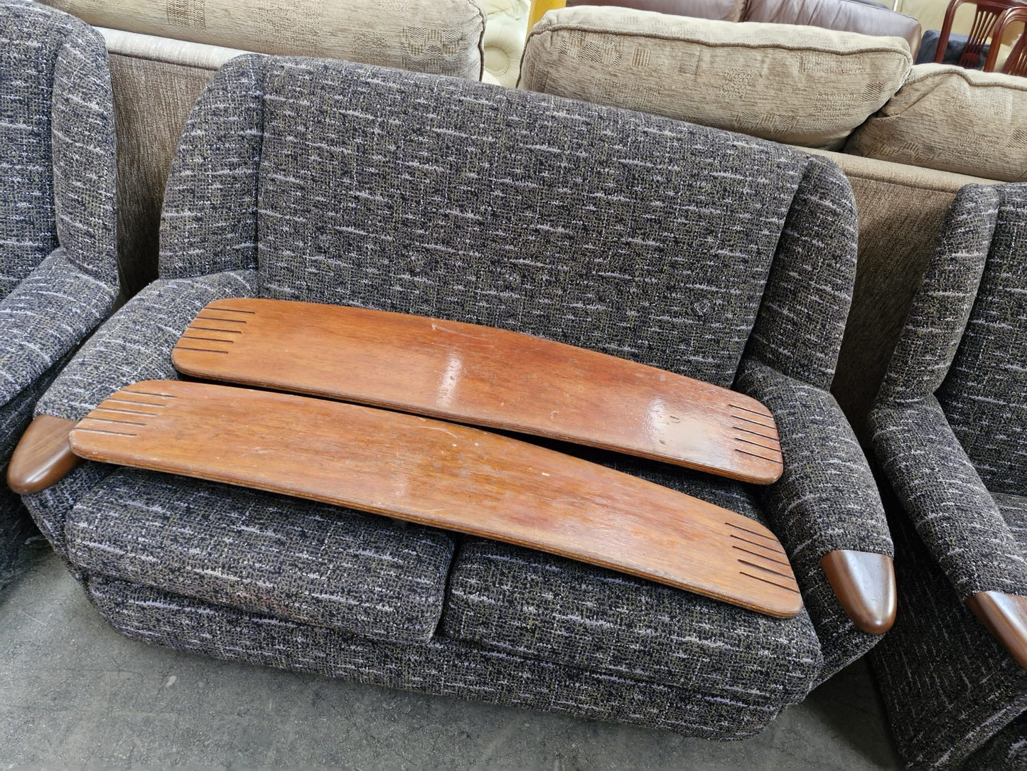 Vintage Wooden Trick Water Skis