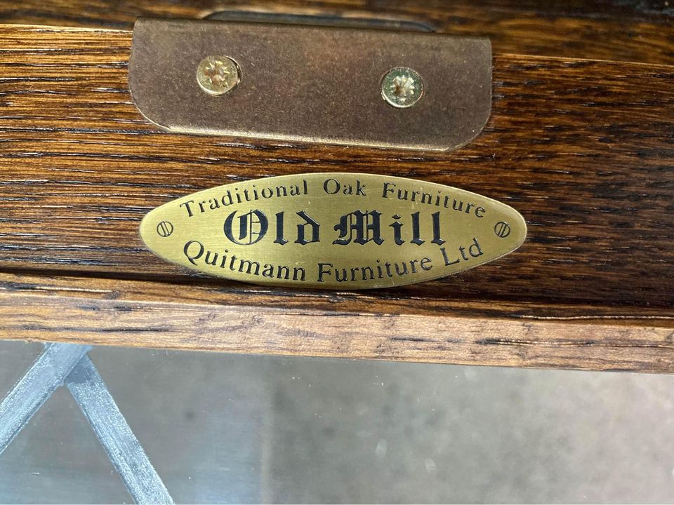 Old Mill Vintage solid oak TV unit by Quitmann furniture - storage unit.