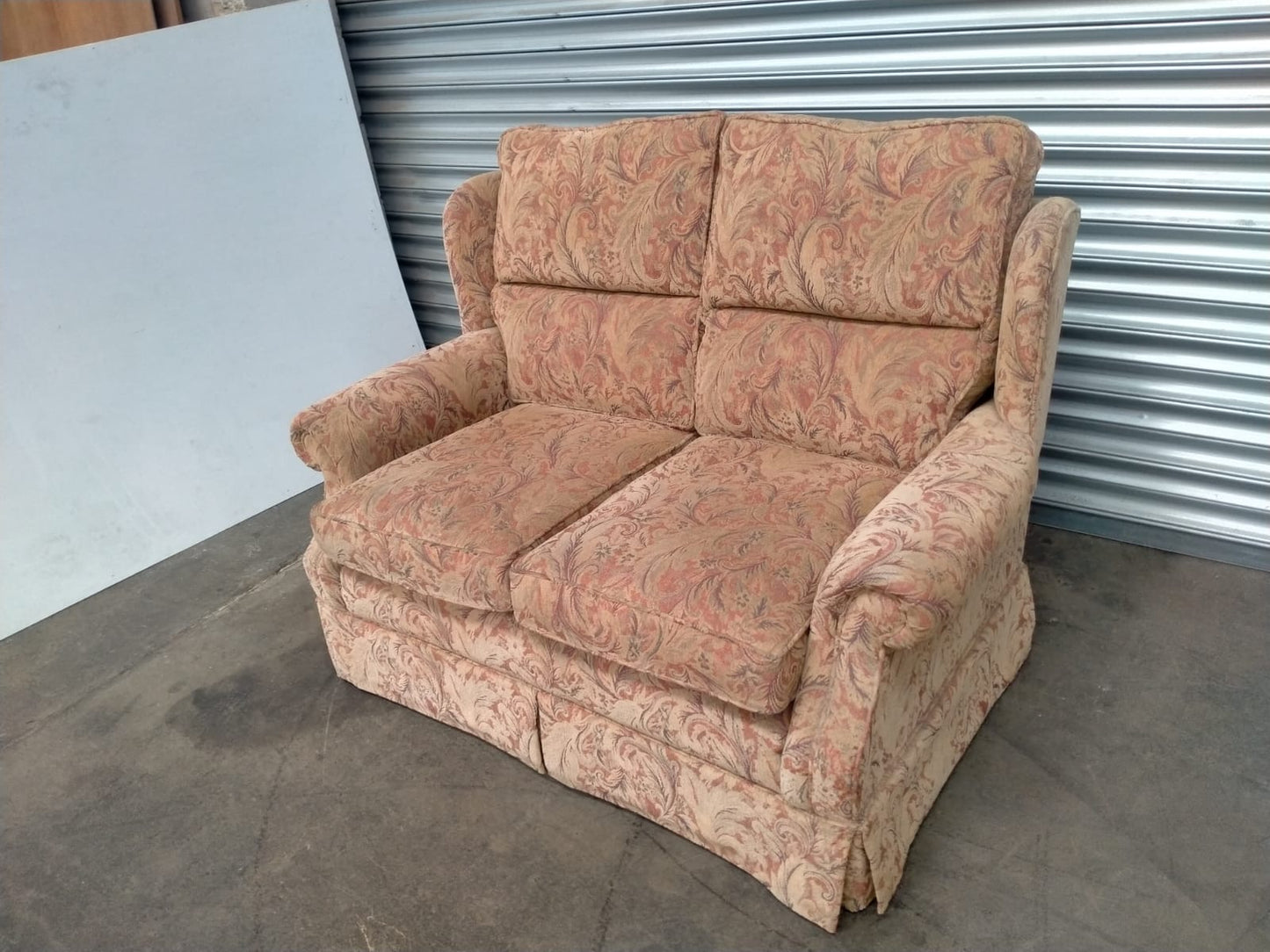 Oakdale Vintage fabric 2 seater sofa