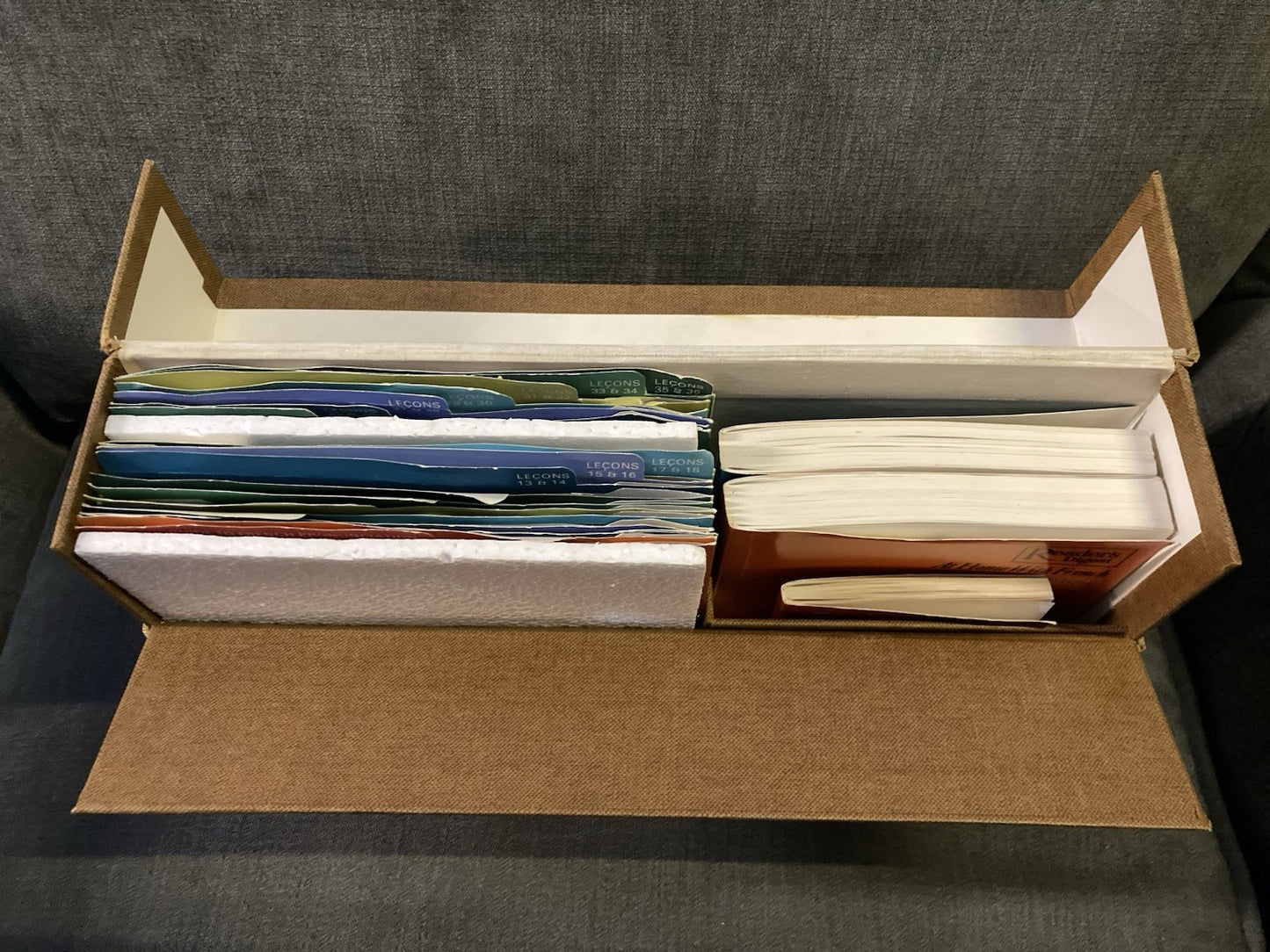 Reader’s Digest At Home With French 1968 20 LPs + 3 Books Complete Set