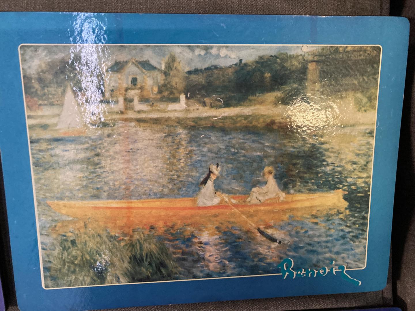 🎨 Vintage Monet & Renoir Table Set
