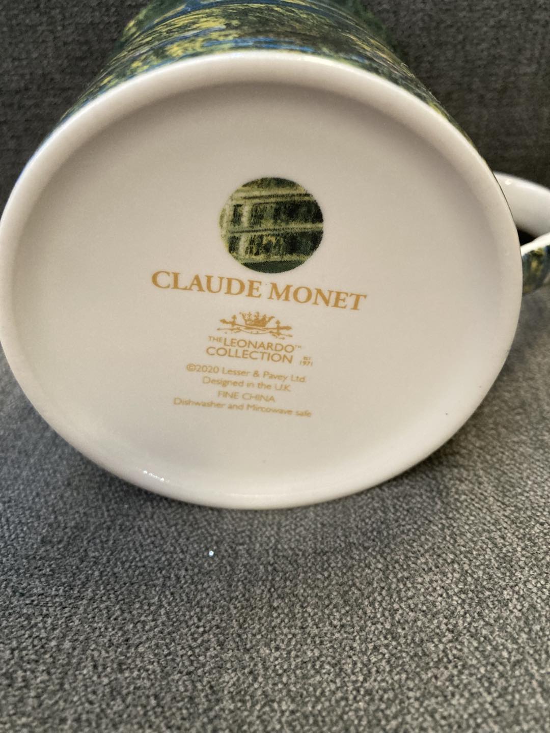 🖼️✨ Claude Monet Mug Set – Fine China, As New! ✨🖼️