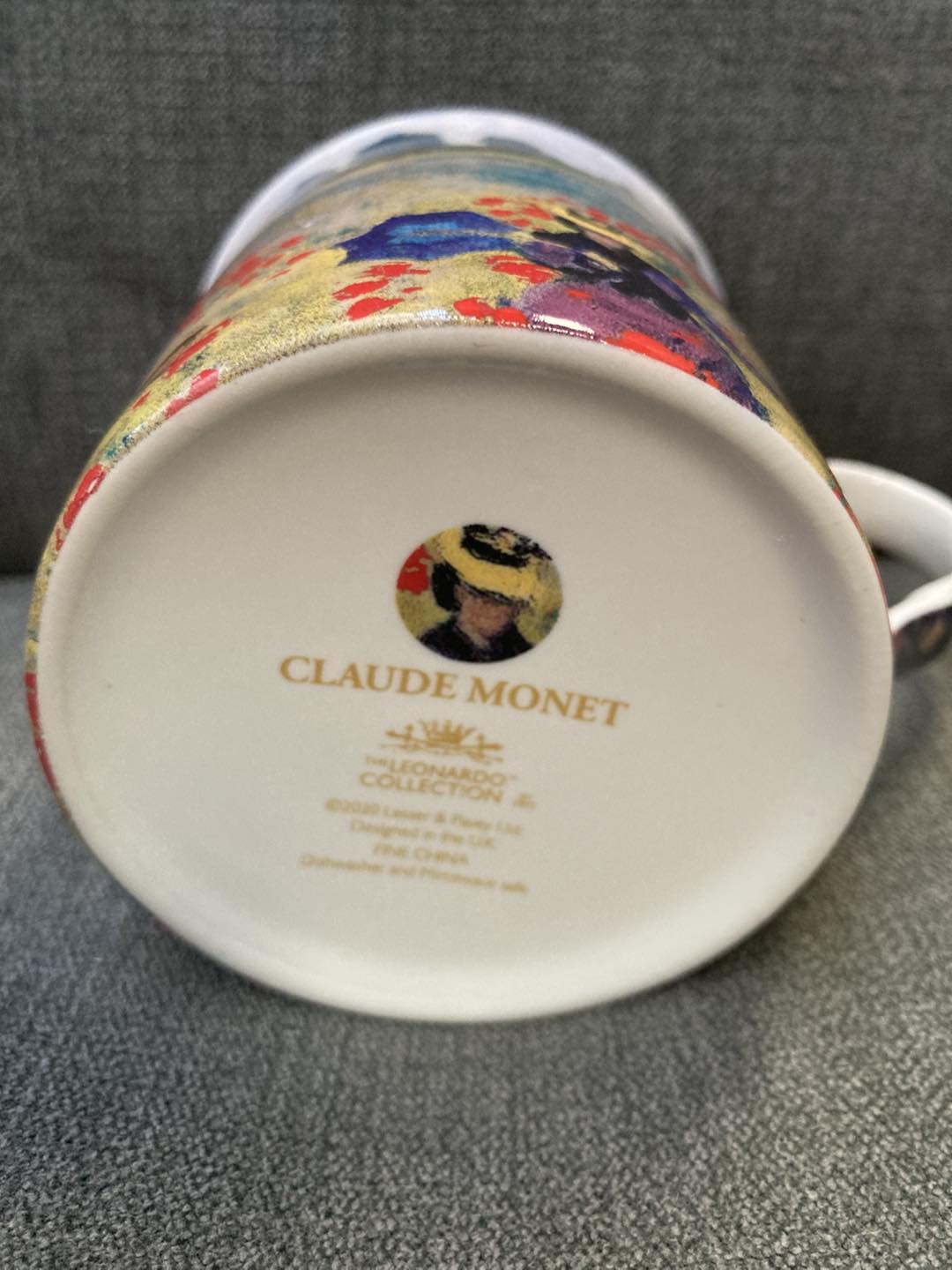🖼️✨ Claude Monet Mug Set – Fine China, As New! ✨🖼️