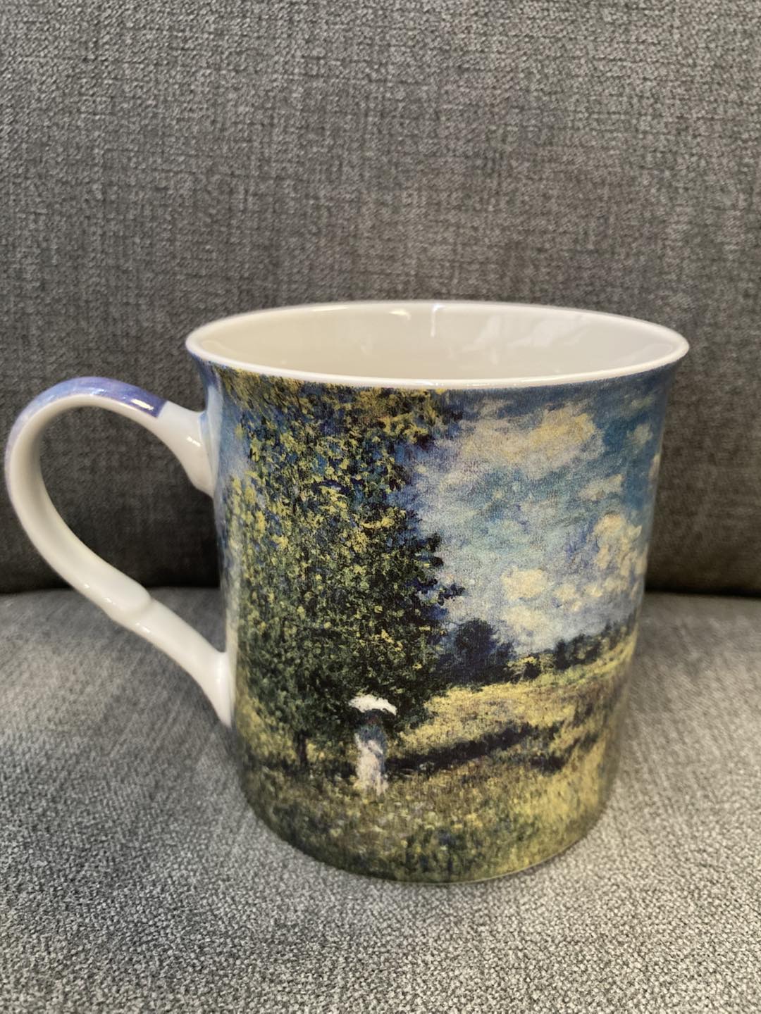 🖼️✨ Claude Monet Mug Set – Fine China, As New! ✨🖼️