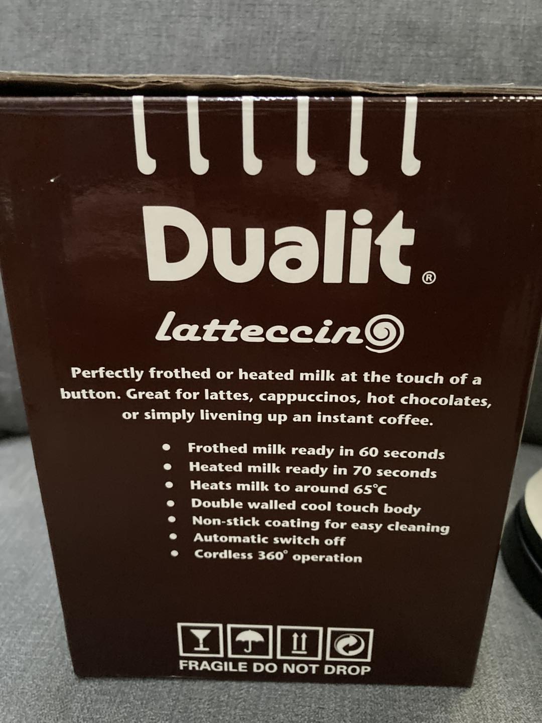 Dualit Latteccino Milk Frother 📦 Unused &amp; boxed — ready to gift or enjoy!