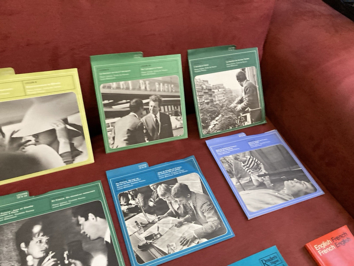 Reader’s Digest At Home With French 1968 20 LPs + 3 Books Complete Set