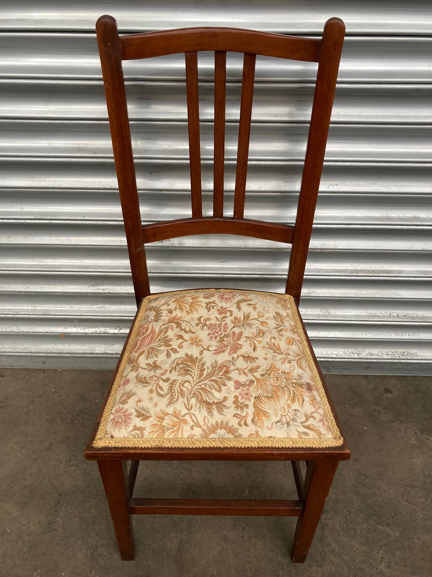 Single antique dining chair