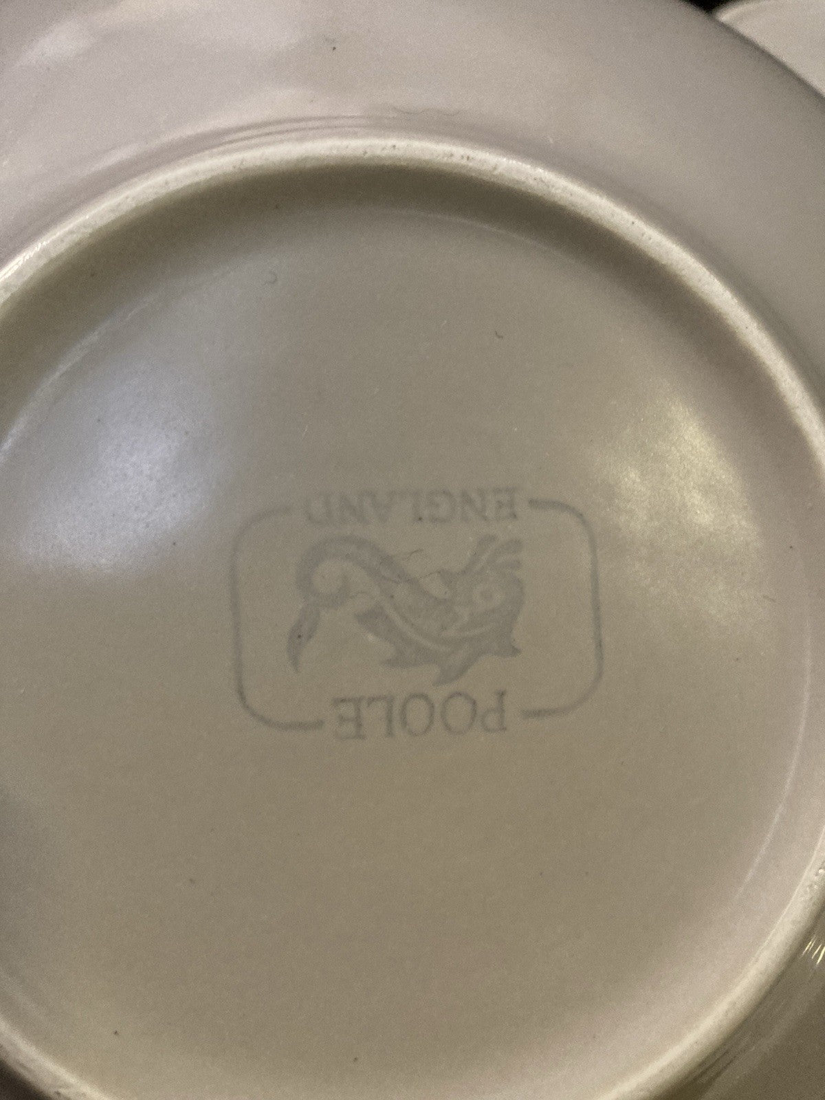 Poole Pottery Twintone  Sky Blue & Dove Grey – Vintage Serving Set