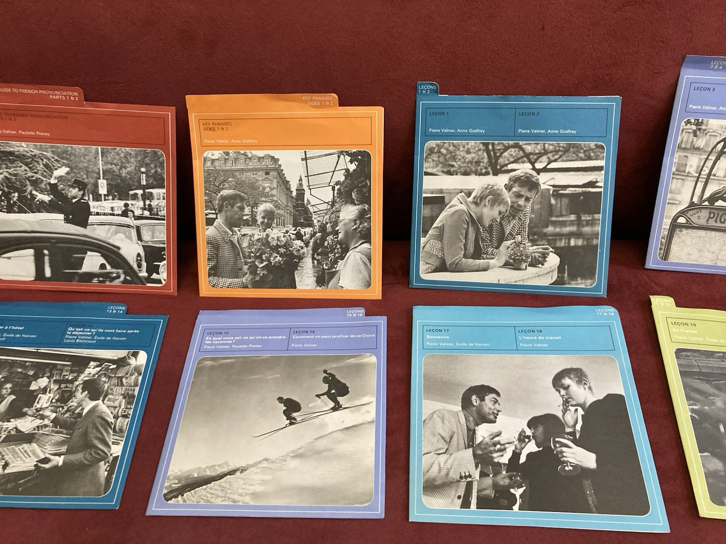 Reader’s Digest At Home With French 1968 20 LPs + 3 Books Complete Set