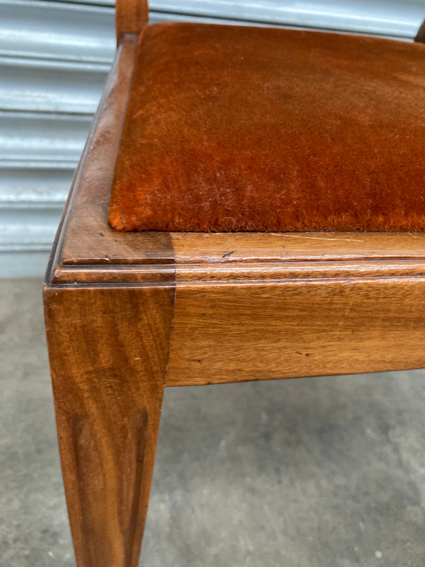 Single antique dining chair