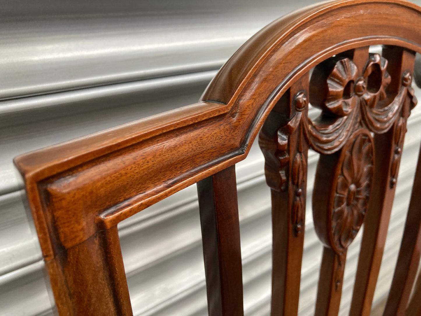 Single antique dining chair