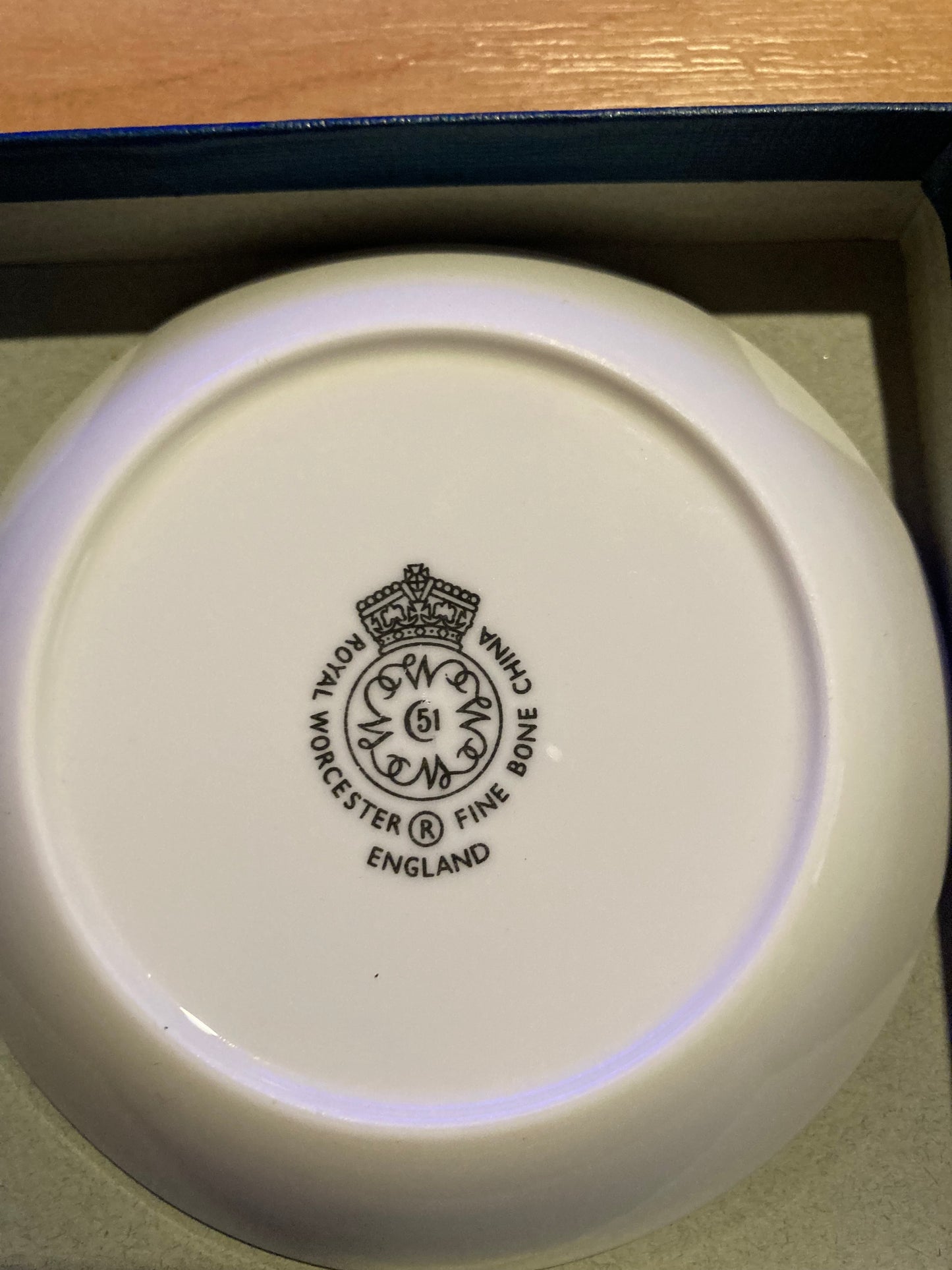 🛳️ Royal Worcester Mayflower Trinket Plate – 350th Anniversary Edition (1970) 🕰️