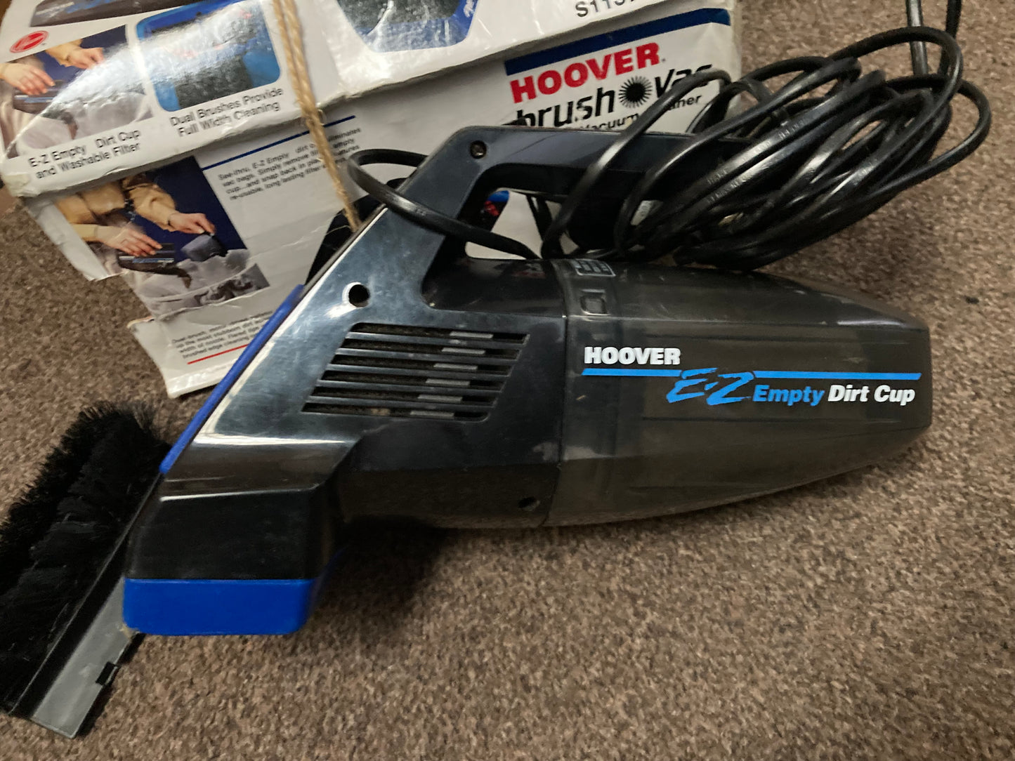 ✨ Vintage Hoover Brush Vac S1137 🧹 | Heavy-Duty Handheld Vacuum 💨