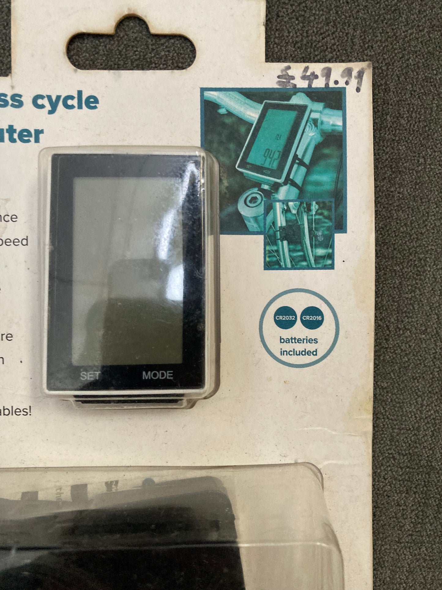 🚴‍♂️ Wireless Cycle Computer – Brand New