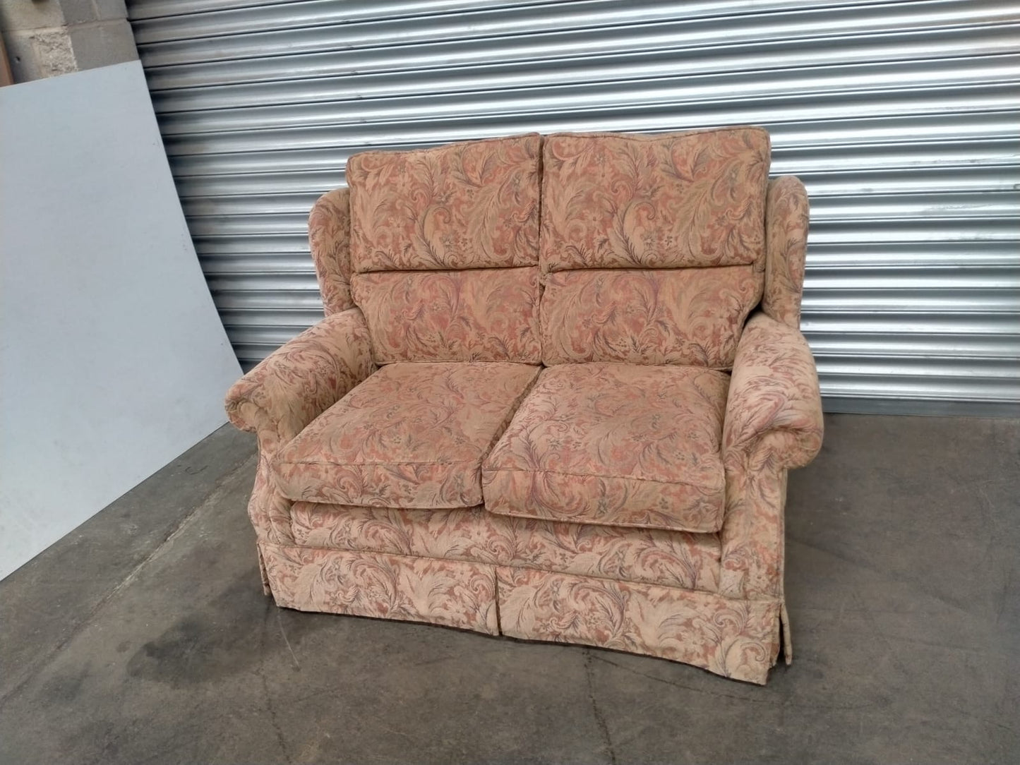 Oakdale Vintage fabric 2 seater sofa