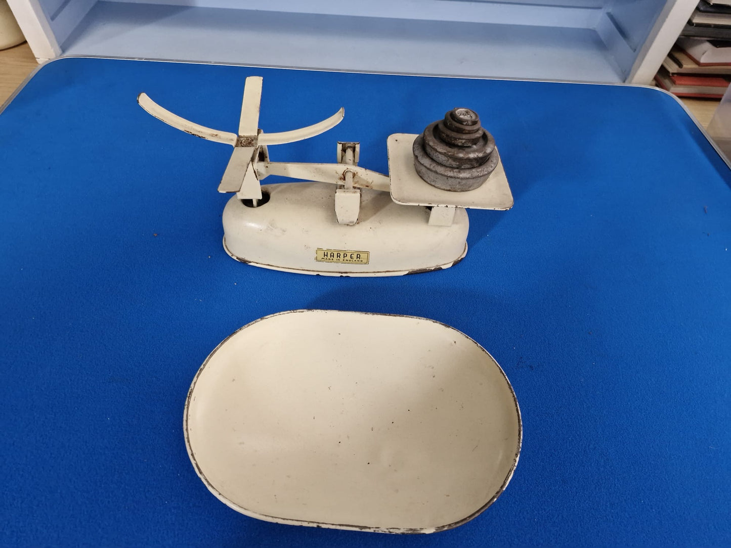 Vintage Harper Balance Kitchen Scales - Made in England