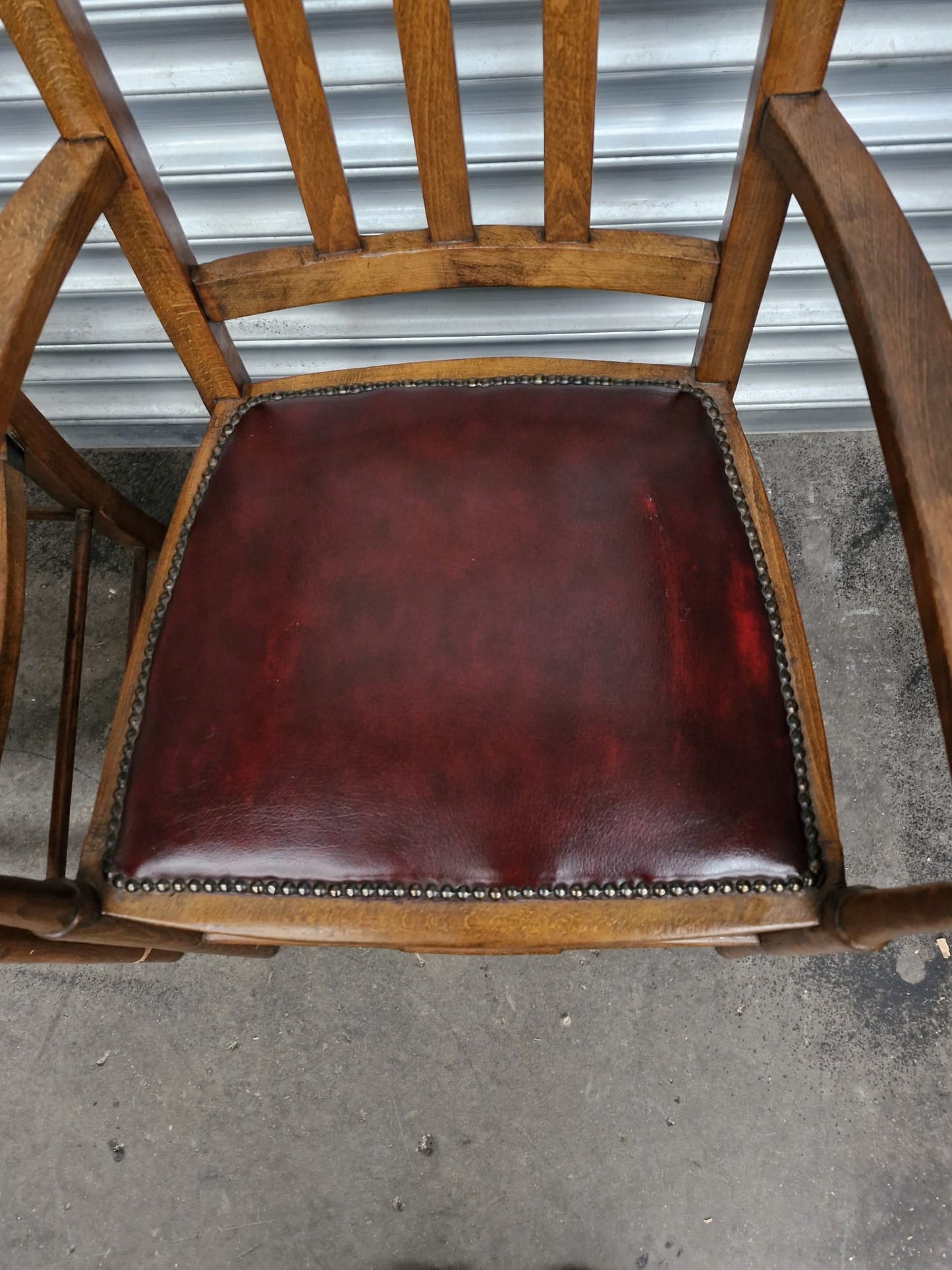 Rare Arts & Crafts Oak Armchairs for Sale - Circa 1900-1910!