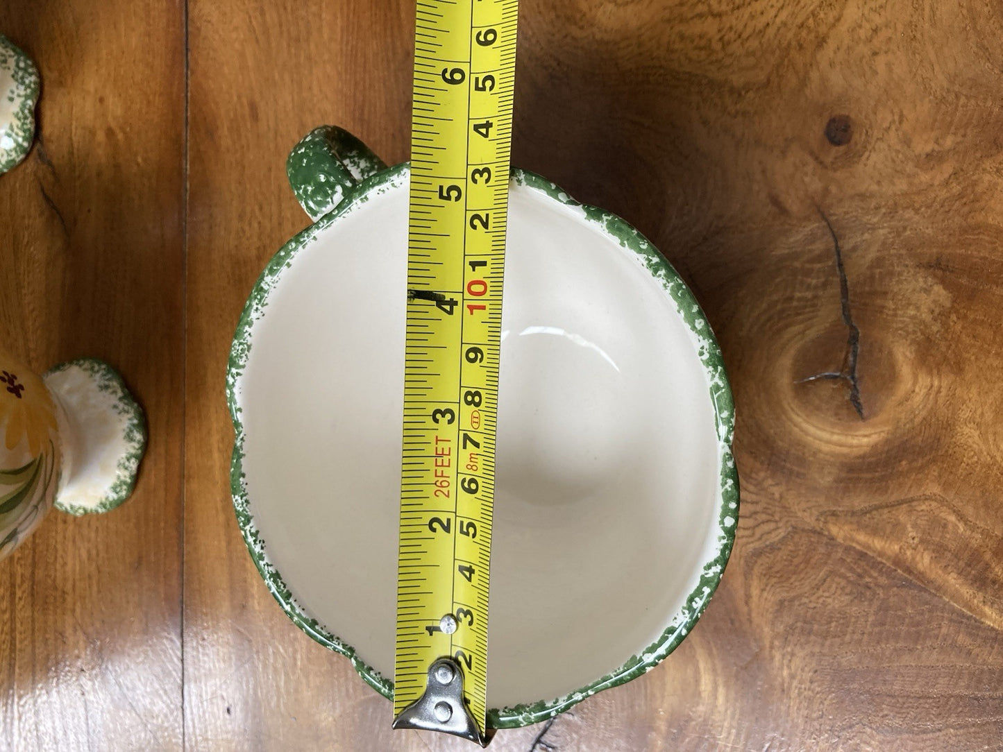 Vintage Obrarte Portugal Sunflower Tea Set – Teapot, Creamer, Sugar Bowl & Cups