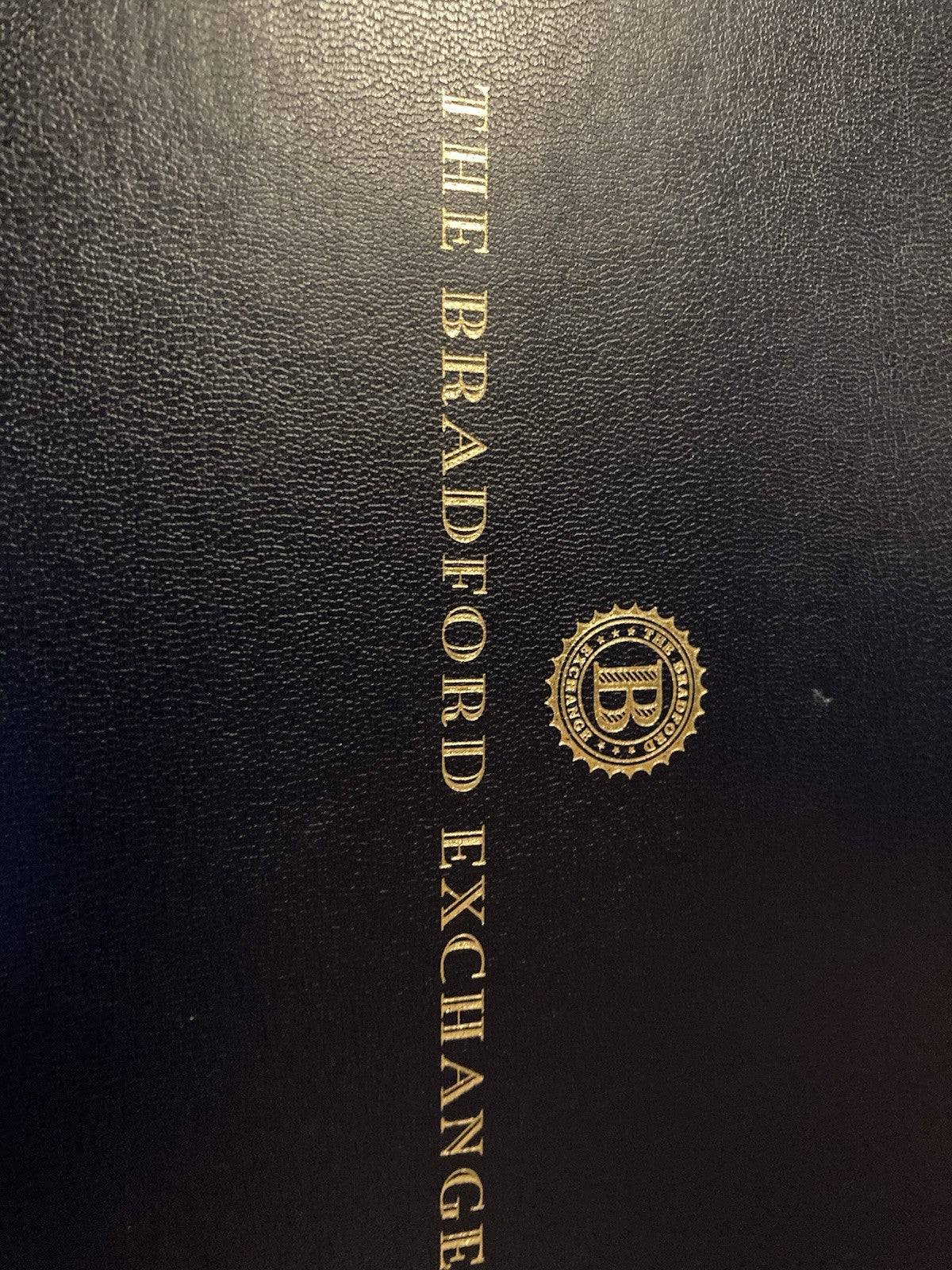 Royal Doulton Fir Tree Cottage 1998 Christmas Plate Box & COA Bradford Exchange