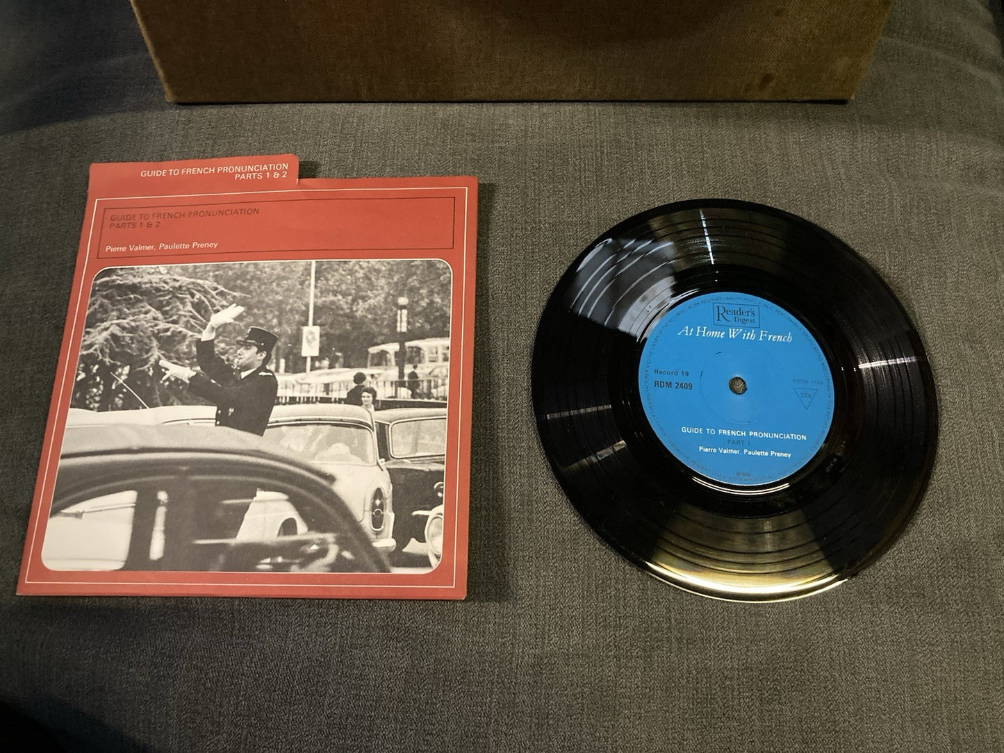 Reader’s Digest At Home With French 1968 20 LPs + 3 Books Complete Set